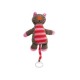 JIP - PT0326 - Peluche Musicale Chat - Coton Tricot - Gris (MIK funshopping)