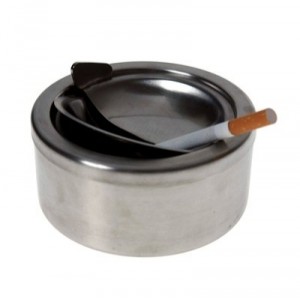 MIK funshopping Present Time - CN006 - Cendrier Push Petit - Métal