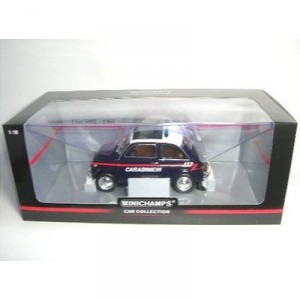 Minichamps - 150121690 - Véhicule Miniature - Fiat 500 Carabinieri - Echelle 1/18