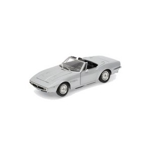 Minichamps - Vehicules - 100123330 - Maserati Ghilbi Cab. argent 1969 - 1/18