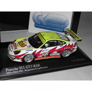 Minichamps - Vehicules - 400056490 - Porsche 911 GT3 RSR 2è 24H Le Mans Bergmesiter - 1/43