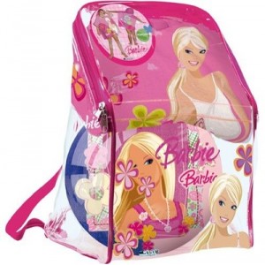 Mondo - 18497 - Jeu de Plein Air - Set Barbie Poncho + Ballon (Mondo)
