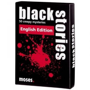 Moses - Verlag 364 - Jeu de société "Black Stories 1" - Version anglaise - Langue : anglais (Import ...