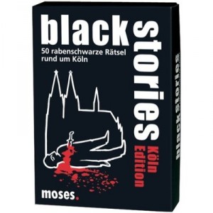 Moses - Verlag 483 - Board Game "Black Stories, Cologne Edition" - Language: German (Import ...