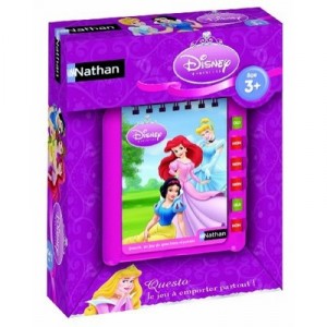 Nathan - 31061 - Jeu de société - Jeu éducatif - Questo Disney Princesses
