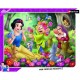 Nathan - 86079 - Puzzle Enfant - Blanche-Neige en Fleur - 35-45 Pièces
