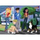 Nathan - 86652 - Puzzle enfant - Club des 5/devant le snack - 100 Pièces
