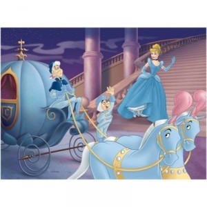 Nathan Ravensburger - Puzzle enfant - Bonne Soirée Cendrillon - 45 Pièces