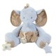 Nattou - Rigolos - 815055 - Doudou - Mega Eléphant avec Activités - 45 cm (Nattou)