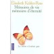 Memoires De Vie, Memoires D'eternite - Elisabeth Kubler-ross
