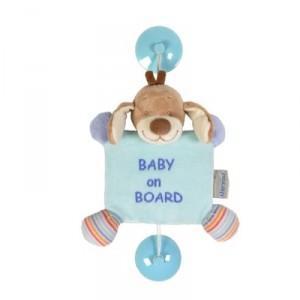 Nattou - Zamis - 455411 - Baby on Board Ventouse - Chien