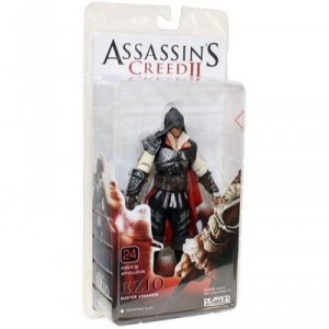 Neca ASSASSINS CREED 2 EZIO FIGURINE (NOIR)