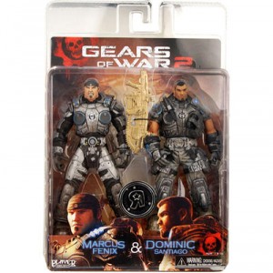 Neca Figurine Gear of War 2 Marcus Fenix and Dominic Santiago