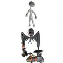 Neca Nbx Action Figures Serie 4 - Momia Y Murcielago