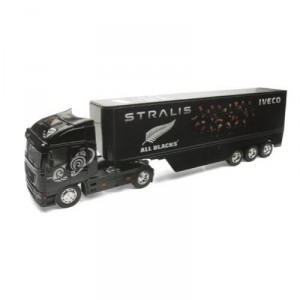 New Ray - 15673 - Véhicule Miniature - Truck Iveco Stralis All - Noir (New Ray)