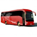 New Ray - 16813 - Véhicule Miniature - Bus Iveco Domino Free Wheel - Echelle 1/43° (New Ray)
