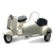 New Ray - 48993 - Véhicule - Vespa + Side Car 1/6ème