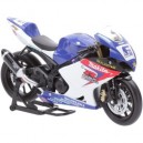 New Ray - 57013 - Véhicule Miniature - Moto - Suzuki GSX 1000 R Team Rockstar Mat Madlin (New Ray)