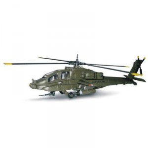 New Ray Ray - 25527 - Construction and layout - Apache Helicopter Die Cast Military 1/55ème