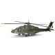 New Ray Ray - 25527 - Construction Et Maquette - Helicoptère Die Cast Apache Militaire 1/55ème
