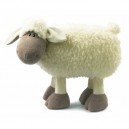 Nici - 26588 - Coussin mouton - peluche - blanc (Import Allemagne)