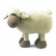 Nici - 26588 - Coussin mouton - peluche - blanc (Import Allemagne)