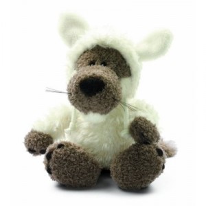 Nici - 27820 - Peluche loup - 15 cm - bras et jambes ballants (Import Allemagne)