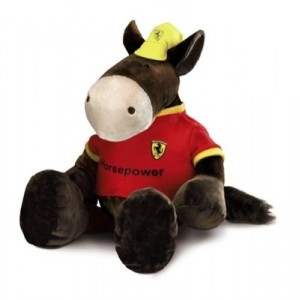 Nici Peluche Cheval Ferari - 34 cm