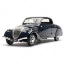 Norev - 184704 - Véhicule Miniature - Peugeot 402 Eclipse 1937 - Bleu Foncé - Echelle - 1/18e