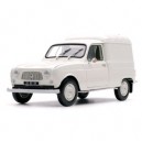 Norev - 185195 - Véhicule Miniature - Renault 4 F4 1965 - Blanc - Echelle - 1/18e (Norev)