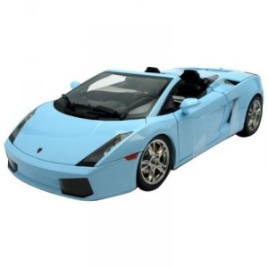 Norev - 187951 - Véhicule Miniature - Lamborghini Gallardo Spider 2006 - Phoebe Bleu - Echelle - 1/18e (Norev)