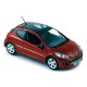Norev - 472792 - Véhicule Miniature - Peugeot 207 2009 - Erythree Rouge - Echelle1/43e