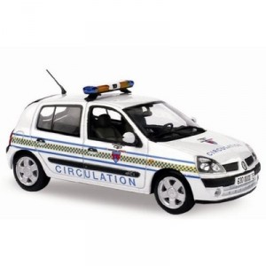 Norev - 517512 - Miniature Vehicle - Renault Clio 2002 - Police Paris - Scale - 1:43 (Norev)