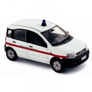 Norev - 773011 - Véhicule Miniature - Fiat Panda 2004 - Policia San Marino - Echelle - 1/43e