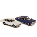 Norev - 820532 - Véhicule Miniature - Glas V8 2600 1967 X4 - Bleu / Blanc - Echelle - 1/87e (Norev)