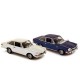 Norev - 820532 - Véhicule Miniature - Glas V8 2600 1967 X4 - Bleu / Blanc - Echelle - 1/87e (Norev)