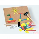 Noris Spiele Bino - 82188 - Jeu marteau - 229 pièces (Import Allemagne)