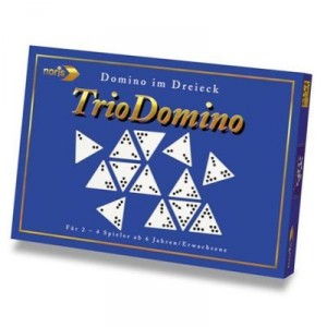 Noris Spiele Noris - 610-4603 - Jeu de société "Trio Domino" - Langue: allemande (Import Allemagne)
