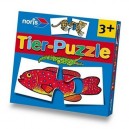 Noris Spiele Puzzle des animaux lot de 4