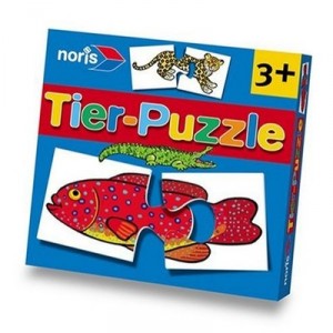 Noris Spiele Puzzle des animaux lot de 4