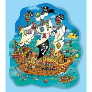 Orchard Toys Orchard - Puzzle - Bâteau de Pirate (Import Grande Bretagne)