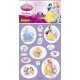 Panini France - 1534-003 - Cartes à Collectionner - disney princesse 3- sticker sheets (Panini)