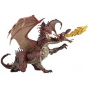 Papo - 38935 - Figurine de Collection - Dragon Deux Têtes Rouge