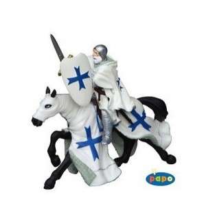 Papo - 39364 - Figurine Collection - Cheval Croisé Bleu (Papo)