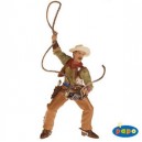 Papo - 39518 - Figurine de Collection - Cow-Boy Au Lasso