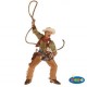 Papo - 39518 - Figurine de Collection - Cow-Boy Au Lasso
