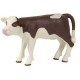 Papo - 51010 - Animaux - Veau Brun Et Blanc