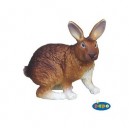 Papo - 51049 - Animaux - Lapin Marron