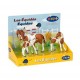 Papo - 51092 - Animaux - Boîte Présentoir Chevaux Pinto