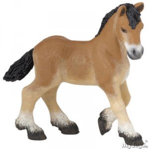 Papo - 51112 - Animaux - Poulain De Trait Ardennais